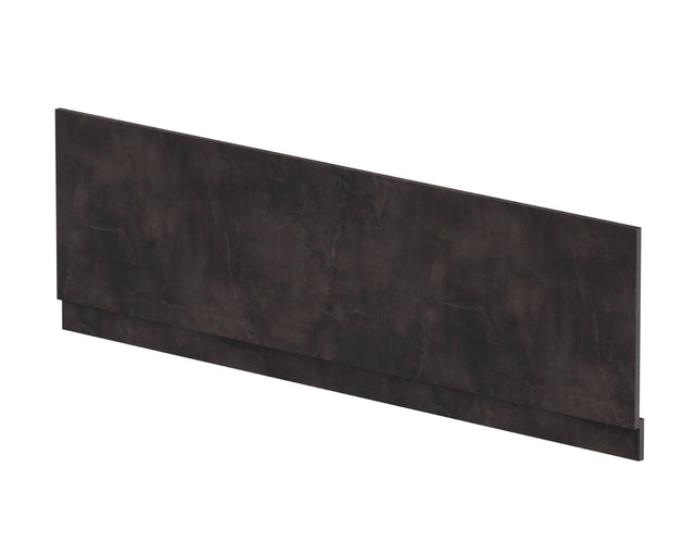 Hudson Reed Havana Straight Shower Bath Front Panel & Plinth 1800mm - Metallic Slate - MPC2607