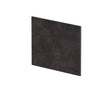 Hudson Reed Havana Square L Shape Shower Bath End Panel & Plinth 700mm - Metallic Slate - MPC2631