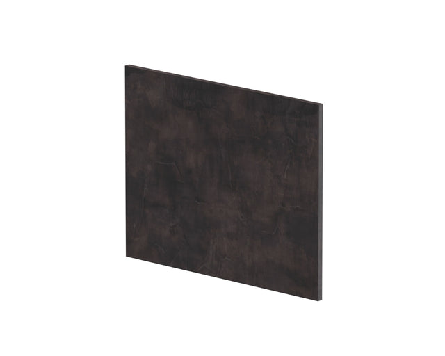 Hudson Reed Havana Square L Shape Shower Bath End Panel & Plinth 700mm - Metallic Slate - MPC2631