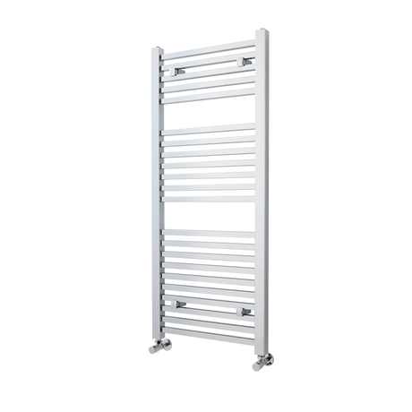 Nuie Straight Ladder Towel Rail 1200mm High  x 500mm Wide - Chrome - M