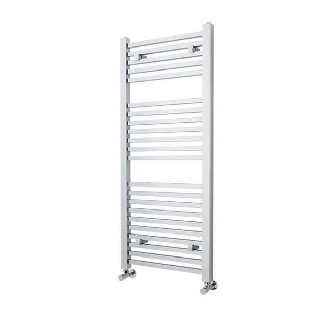 Nuie Straight Ladder Towel Rail 1200mm High  x 500mm Wide - Chrome - M