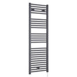 Nuie Heated Electric Towel Rail 1375mm High x 480mm Wide  - Anthracite - MTY155
