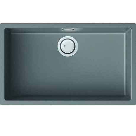 Reginox Multa Elleci Granite Single Bowl Kitchen Sink - Light Grey - MULTA 130 LG