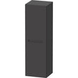 Duravit No.1 Semi tall Cabinet 400x360x1320mm - Graphite Matt - N11308R49490000
