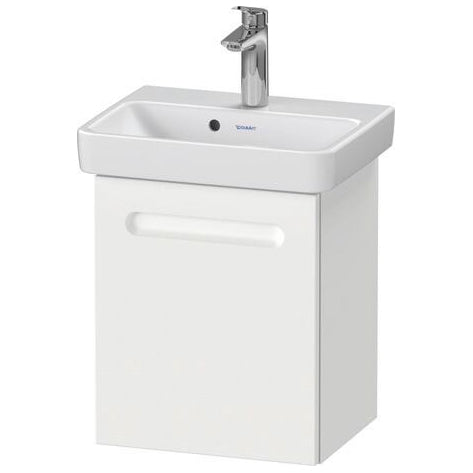 Duravit No.1 Left Hand Wall Hung Vanity Unit 390mm - White Matt - N14266L18180000