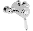 Bristan 1901 Traditional Exposed Sequential Top Outlet Shower Valve - Chrome - N2 SQSHXTVO C