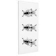 Bristan 1901 Recessed Integral Twin Stopcocks Thermostatic Dual Contro
