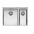 Reginox New York 1.5 Bowl Integrated Sink - Stainless Steel - NEW YORK 34X40+18X40