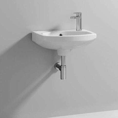 Nuie Wall Hung Basins White Contemporary 350mm Basin - NCU832