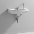 Nuie Wall Hung Basins White Contemporary 450mm Basin - NCU842