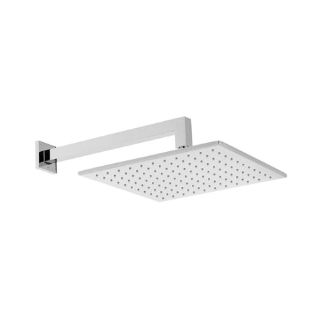 Vado Nebula 12" Square Shower Head With Arm 300mm - Polished Chrome - NEB - SQ/30 - SA - CP - TAP 'N' SHOWER