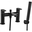 Niagara Albury Bath Shower Mixer Tap with Shower Kit In Matt Black - 9142BL