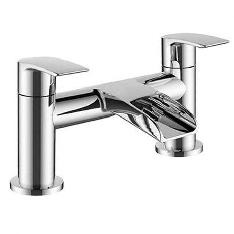 Niagara Balham Pillar  Bath Filler Mixer Tap In Chrome - 9012