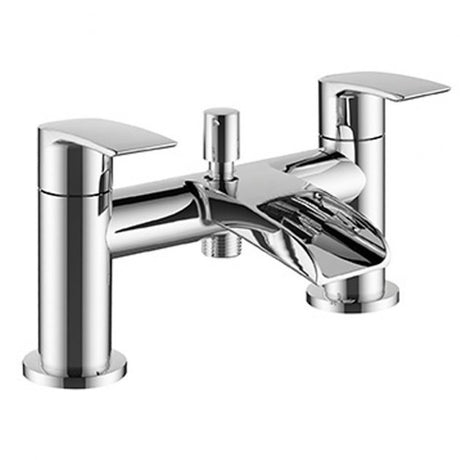 Niagara Balham Bath Shower Mixer Tap with Shower Kit In Chrome - 9013