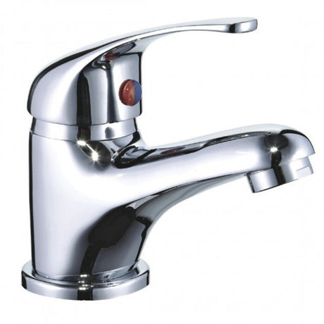 Niagara Conway Mini Mono Basin Mixer Tap With Push Down Waste In Chrome - 9112