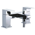 Niagara Edgeware Bath Shower Mixer Tap with Shower Kit In Chrome - 9029