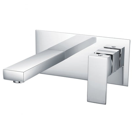 Niagara Edgeware Wall Mounted Basin Mixer Tap In Chrome - 9030