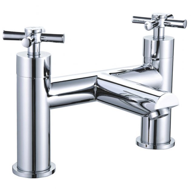 Niagara Finchley Pillar Bath Filler Mixer Tap In Chrome - 9036