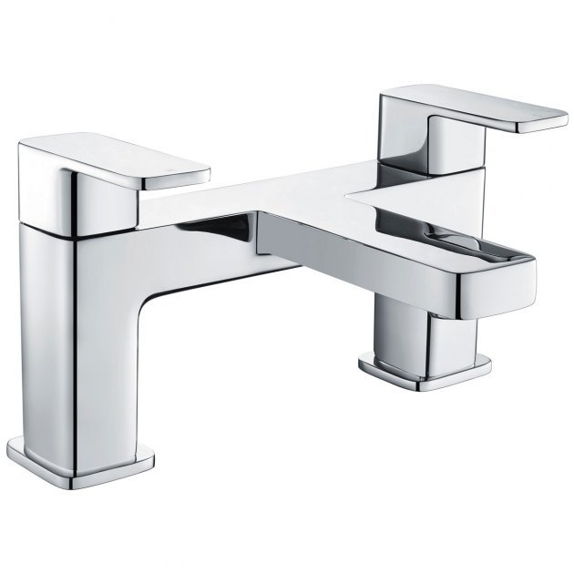 Niagara Hadley Pillar Bath Filler Mixer Tap In Chrome - 9137