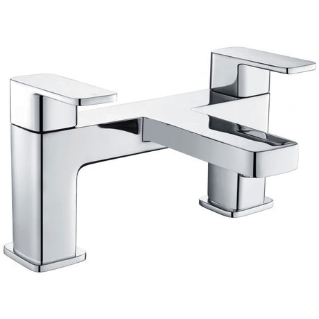 Niagara Hadley Pillar Bath Filler Mixer Tap In Chrome - 9137