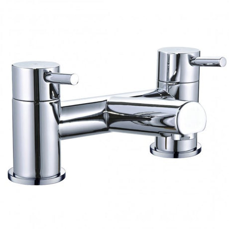 Niagara Harrow  Pillar Bath Filler Mixer Tap In Chrome - 9092
