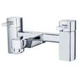 Niagara Holborn Pillar Bath Filler Mixer Tap  In Chrome - 9099