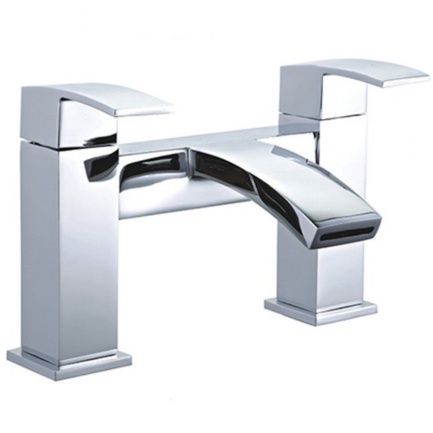 Niagara Pimlico Pillar Bath Filler Mixer Tap In Chrome - 9044