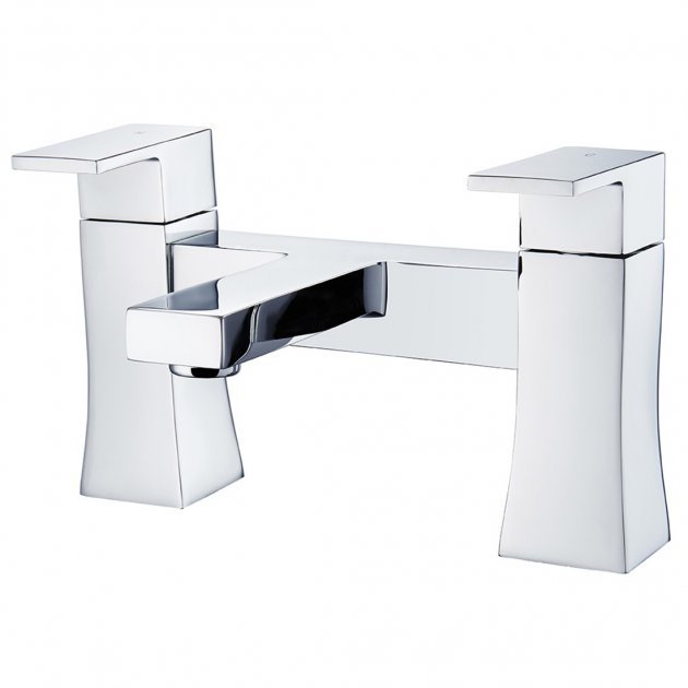 Niagara Sloane Pillar Bath Filler Mixer Tap In Chrome - 9076