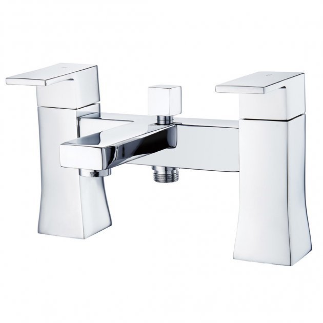 Niagara Sloane Bath Shower Mixer Tap with Shower Kit In Chrome - 9077