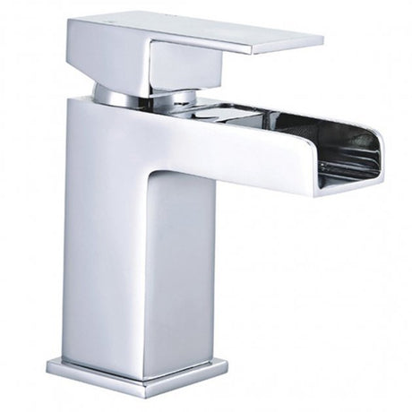 Niagara Soho Mini Mono Basin Mixer Tap With Push Down Waste In Chrome - 9081