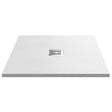 Hudson Reed Square Shower Tray 900mm X 900mm - Slate White - NLT61010