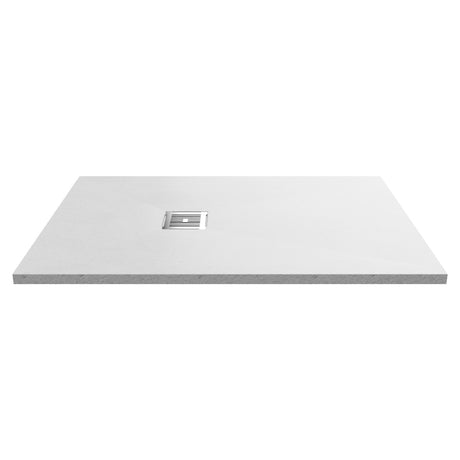 Hudson Reed Rectangular Shower Tray 1200mm x800mm - Slate White - NLT61023