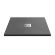Hudson Reed Square Shower Tray 800mm X 800mm - Slate Grey - NLT71006