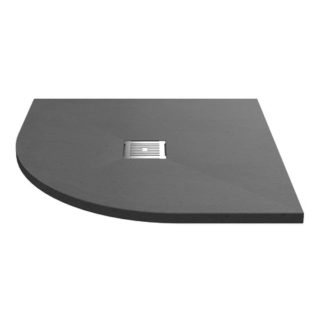 Hudson Reed Quadrant Shower Tray  900mm X 900mm - Slate Grey - NLT71106