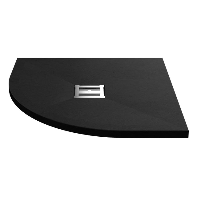 Hudson Reed Quadrant Shower Tray 800mm X 800mm - Slate Black - NLT91105
