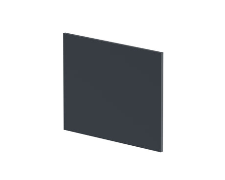 Hudson Reed Juno Shower Bath End Panel 700mm Wide - Satin Anthracite - NMP1431