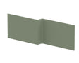 Hudson Reed Shower Bath Front Panel 1700mm Wide - Satin Green - NMP835