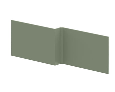Hudson Reed Shower Bath Front Panel 1700mm Wide - Satin Green - NMP835