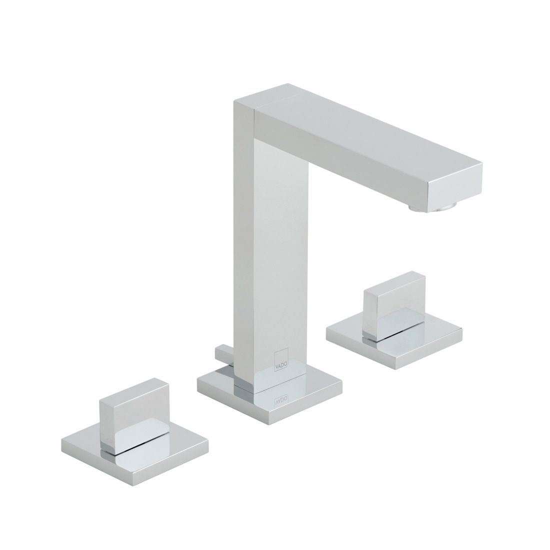 Vado Notion 3 Tapholes Deck Mounted Basin Mixer Tap With Pop - up Waste - Chrome - NOT - 101F - C/P - TAP 'N' SHOWER