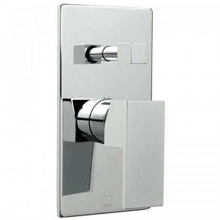Vado Notion Concealed single lever wall mounted manual shower valve with diverter in chrome finish