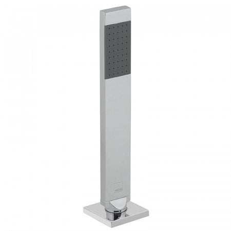 Vado Notion Single Function chrome deck mounted shower kit with sleek modern design