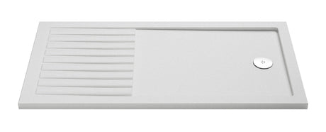 Nuie Slip Resistant Rectangular Walk - In Shower Tray 1600 x 800mm - White - NSR1680 - TAP 'N' SHOWER