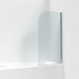 Nuie Bath Screens Polished Chrome Contemporary Straight Screen - NSS1