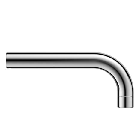 Scudo Core Cloakroom Brass Spout 200mm - Chrome - NU-050