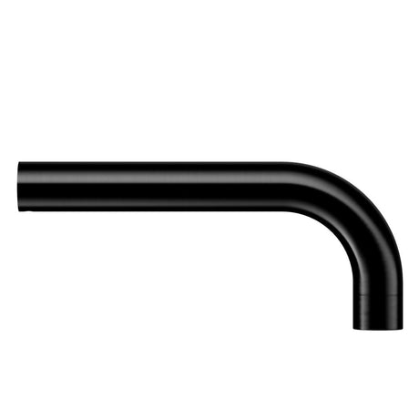 Scudo Core Cloakroom Brass Spout 200mm - Black - NU-051