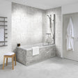 Nuance Acrylic Hexagon Marble Wall Panel 2420mm High X 1220mm Wide - Gloss - 812133