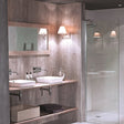 Nuance Finishing Modern Postformed  Driftwood Wall Panel 2420mm High X 160mm Wide - Grain - Grey - 816612
