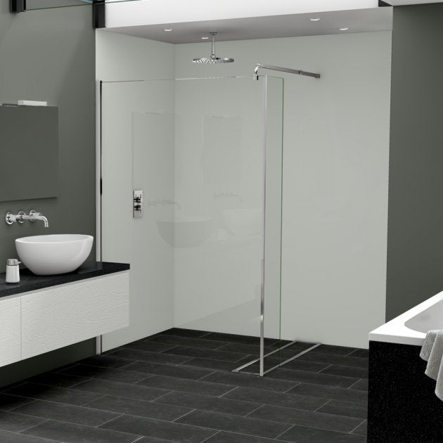 Nuance T&G Polyurethane Arctic Wall Panel 2420mm High X 1200mm Wide - Gloss White - 817060