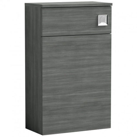 Nuie Arno 500mm Wide Back to Wall WC Unit - Anthracite Woodgrain - NVF541N