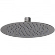 Nuie Arvan 200mm x 200mm Round Fixed Shower Head - Brushed Gun Metal - A7082